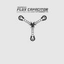 Back to the Future Powered By Flux Capacitor Dames T-shirt - Grijs
