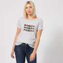 Back To The Future Destination Clock Women's T-Shirt - Grey