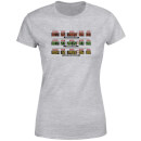 Back To The Future Destination Clock Women's T-Shirt - Grey