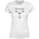 Back to the Future Powered By Flux Capacitor Dames T-shirt - Wit