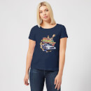 Back to the Future Clockwork Dames T-shirt - Navy
