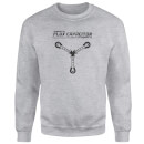 Back to the Future Powered By Flux Capacitor Trui - Grijs