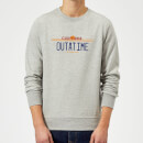 Back to the Future Outatime Plate Trui - Grijs