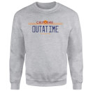 Back to the Future Outatime Plate Trui - Grijs