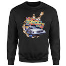 Back to the Future Clockwork Trui - Zwart