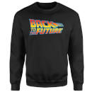 Back to the Future Classic Logo Trui - Zwart