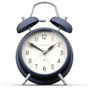 Newgate Brick Lane Silent Alarm Clock - Navy
