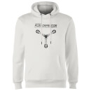 Back to the Future Powered By Flux Capacitor Hoodie - Wit