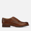 Grenson Men's Stanley Hand Painted Grain Leather Brogues - Tan