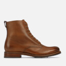 Grenson Men's Murphy Hand Painted Grain Leather Lace Up Boots - Tan