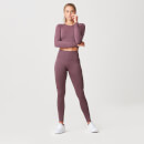 Shape Seamless Crop Top - Mauve - M - Mauve