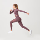 Shape Seamless Crop Top - Mauve - M - Mauve