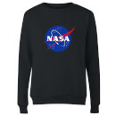 NASA Logo Insignia Women's Sweatshirt - Black