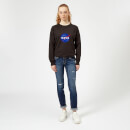 NASA Logo Insignia Women's Sweatshirt - Black