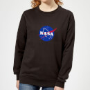 NASA Logo Insignia Women's Sweatshirt - Black