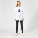 NASA Logo Insignia Women's Sweatshirt - White