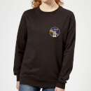 NASA Vintage Rainbow Shuttle Women's Sweatshirt - Black