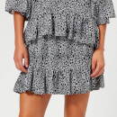 MICHAEL MICHAEL KORS Women's Wavy Leopard Skirt - Multi