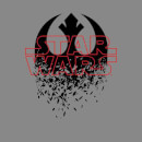 Sweat Femme Emblème Explosé - Star Wars - Gris
