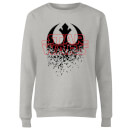 Sweat Femme Emblème Explosé - Star Wars - Gris
