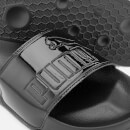 Puma Women's Leadcat Patent Slide Sandals - Puma Black