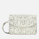The Cambridge Satchel Company Women's Push Lock Bag - Black Python