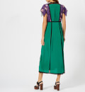Coach 1941 Women's Lace Embroidered Dress - Emerald Green