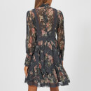 Zimmermann Women's Unbridled Tucked Dress - Ash Garden Floral