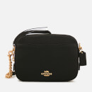 Coach Women's Polished Pebble Leather Camera Bag - Black