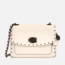 Coach Women's Border Rivets Parker 18 Shoulder Bag - Chalk