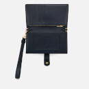 Coach Women's Polished Pebble Phone Wristlet - Navy