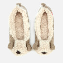 Joules Women's Ballet Pup Slippers - Oat