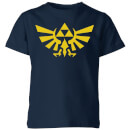 Nintendo The Legend Of Zelda Hyrule Kid's T-Shirt - Navy