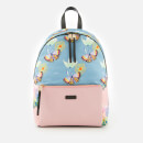 Furla Women's Giudecca Small Backpack - Blue/Blush Print