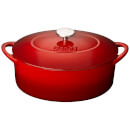 Denby Pomegranate Cast Iron - 28cm Oval Casserole