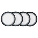 Denby Halo 4 Piece Dinner Plate Set