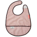 Done by Deer Contour Bib with Velcro - Gold/Powder