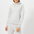 Champion Women's Hooded Sweatshirt - Grey Heather
