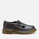 Dr. Martens Kids' Polley J T Lamper Leather T Bar Flats - Black