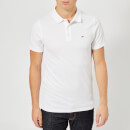 Tommy Jeans Men's Original Fine Pique Polo Shirt - Classic White