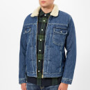Edwin Men's Panhead Zipped Jacket - Mid Stone Wash