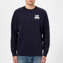 Edwin Men's Fuji San Raglan Sweatshirt - Navy