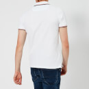Diesel Men's Randy Broken Polo Shirt - White