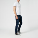 Diesel Men's Randy Broken Polo Shirt - White