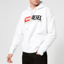 Diesel Men's Division Overhead Hoody - White