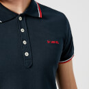 Diesel Men's Randy Broken Polo Shirt - Navy