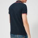 Diesel Men's Randy Broken Polo Shirt - Navy