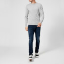 Diesel Men's Over Crew Neck Knitted Jumper - Grey