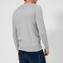 Diesel Men's Over Crew Neck Knitted Jumper - Grey