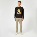 Looney Tunes Tweety Sitting Sweatshirt - Black